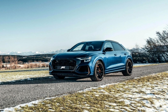Audi RS Q8 modificēta ABT var būt ātrāko automobili pasaulē